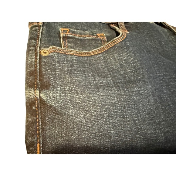 Old Navy Womens Denim Jean Shorts Cuffed Mid Rise Size 14 Summer Staple Stretch - Picture 11 of 11